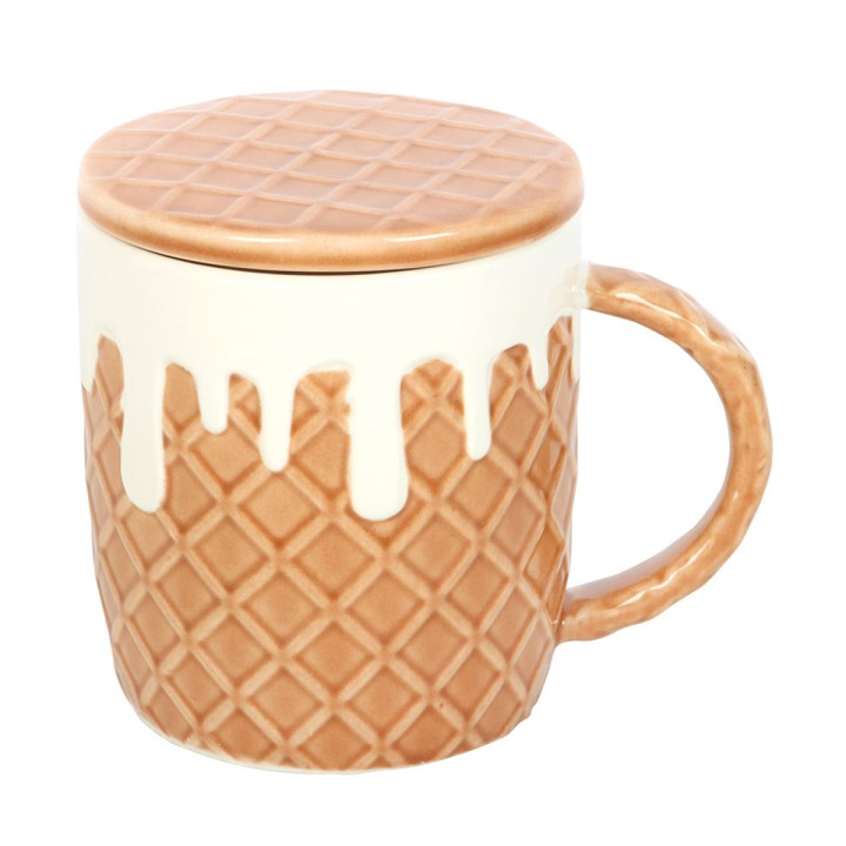'Waffle' Mug and Coaster Set