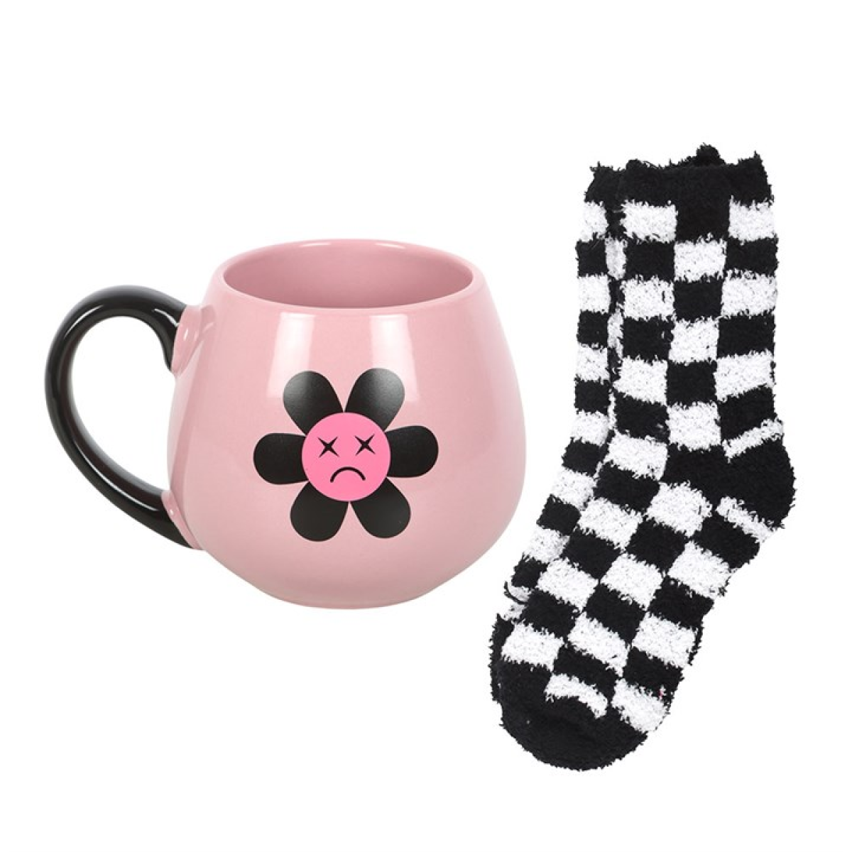 'Sad Flower' Mug and Socks Gift Set