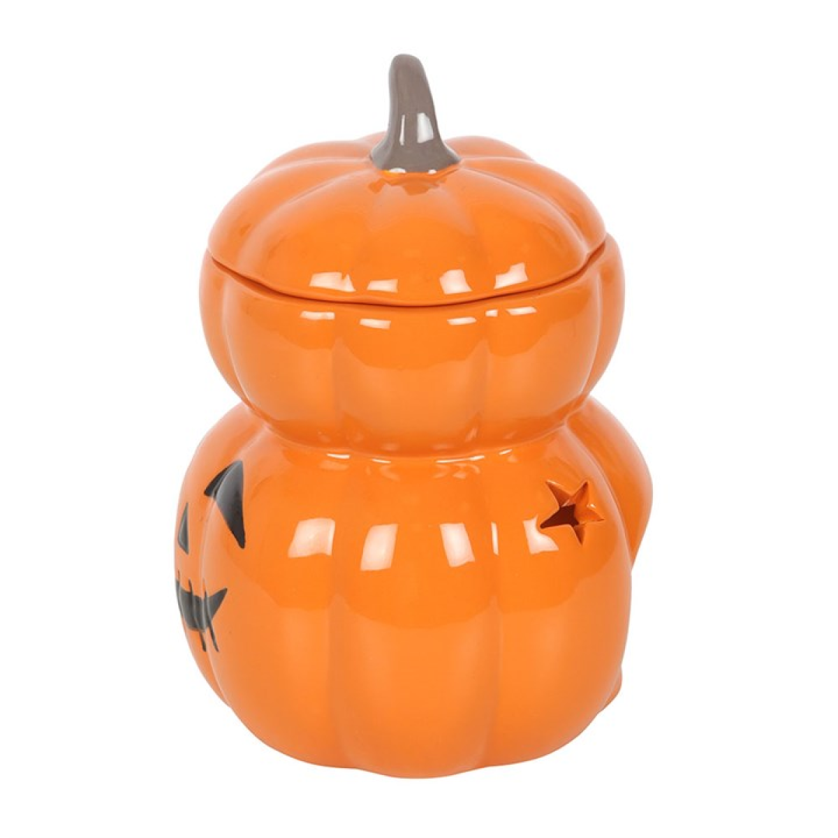 Stacked Pumpkin Wax Melter I Oil Burner