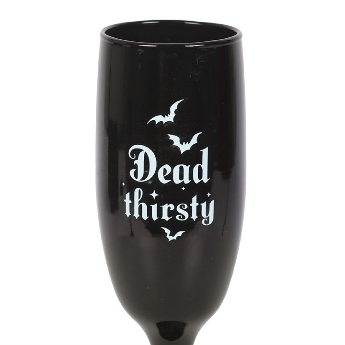 'Dead Thirsty' Champagne Flutes ~ Set of 2
