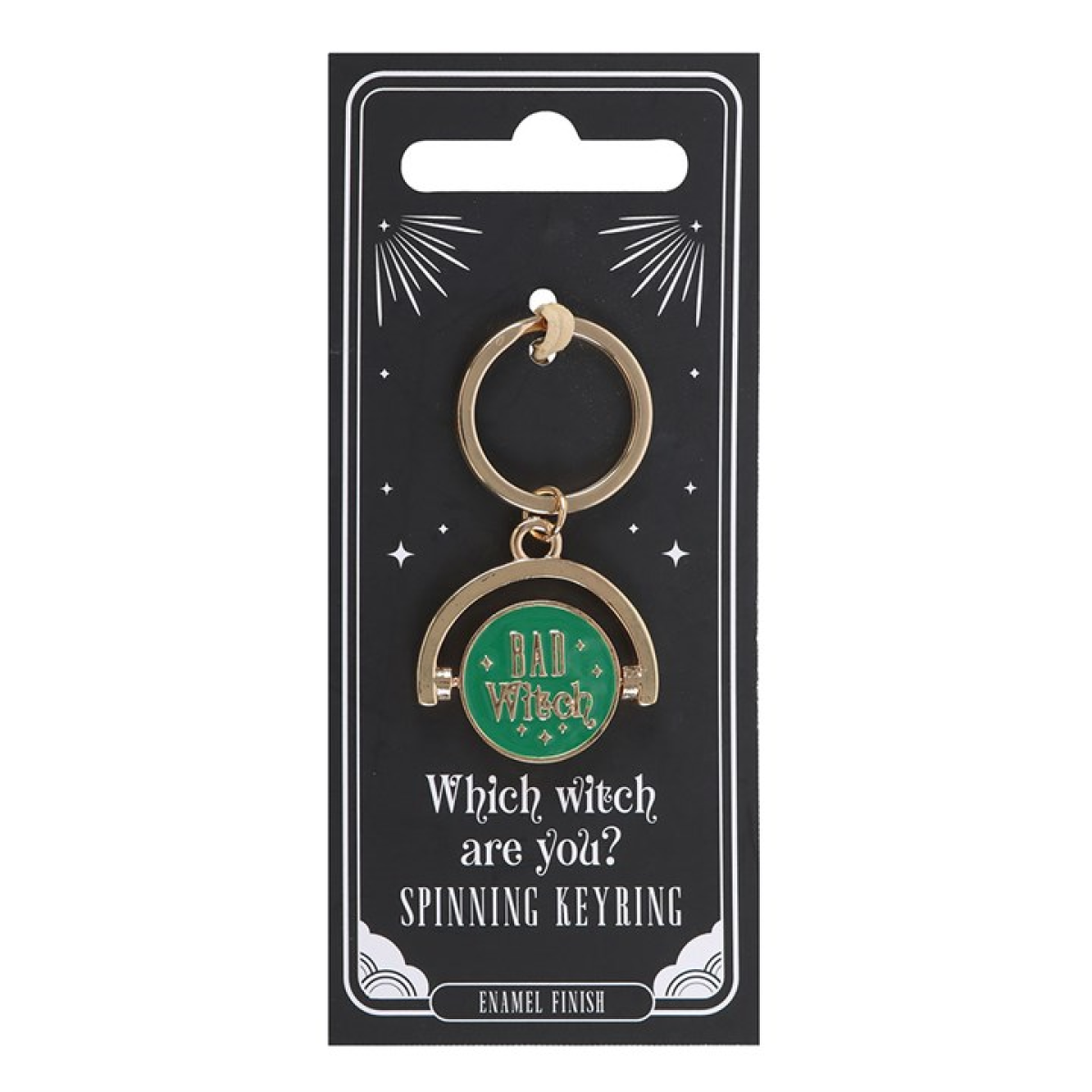 Wicked-Inspired 'Which Witch Are You?' Spinning Keyring