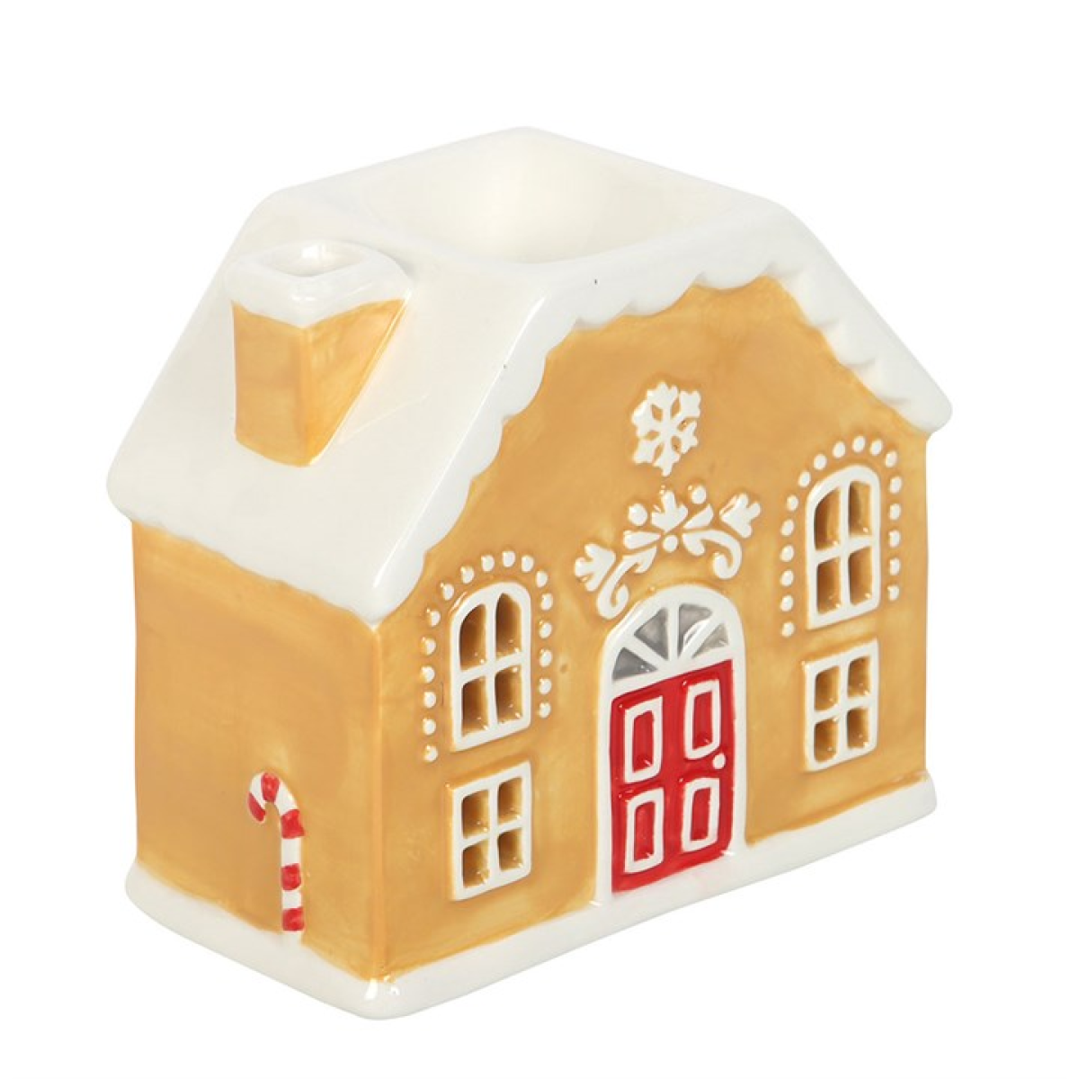 Candy Cane Gingerbread House Wax Melter I Oil Burner