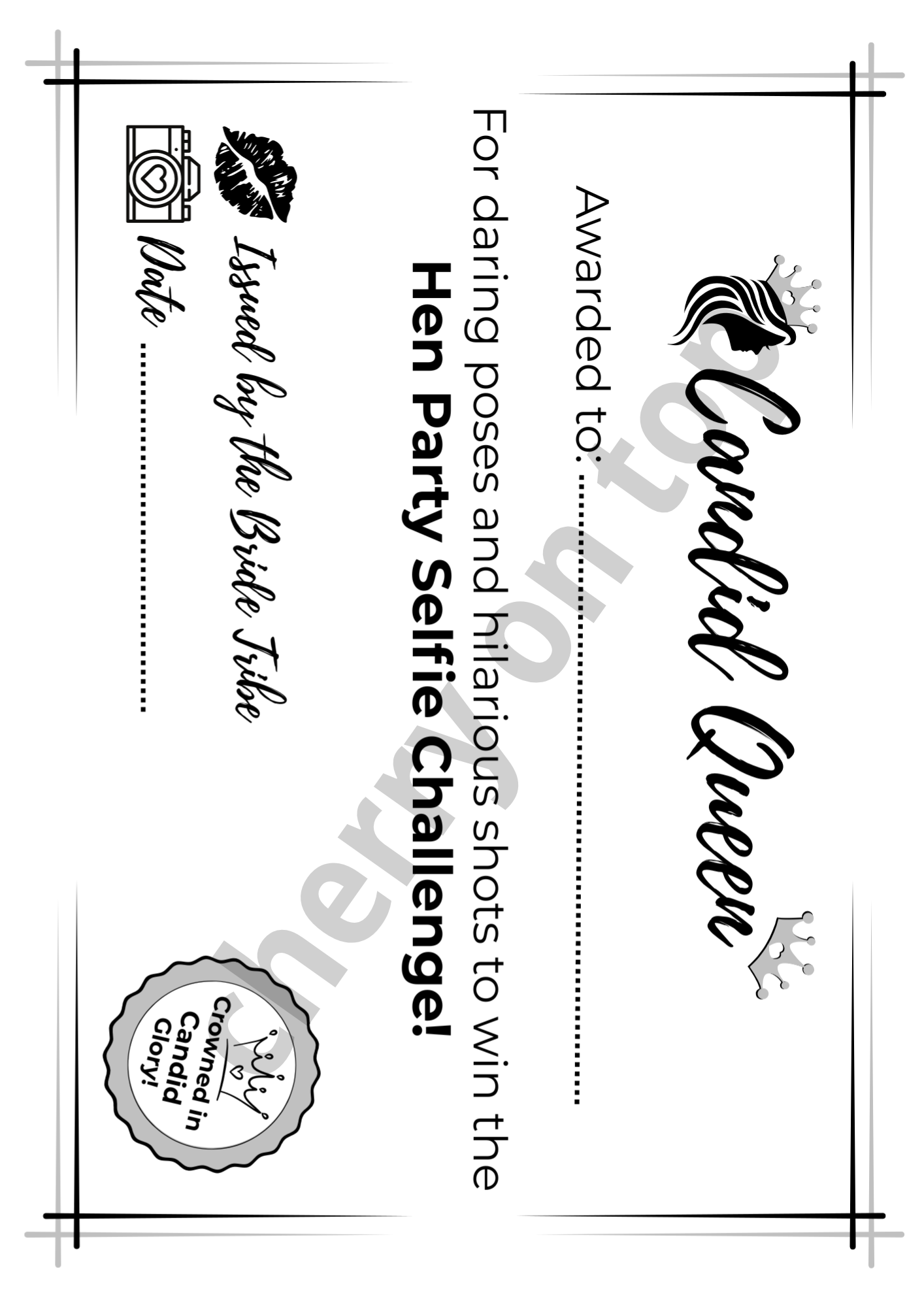 EXTENDED Hen Party Bundle I CHEEKY Edition I Original Hen Party Games + inclusive bonus sheets I Instant Download