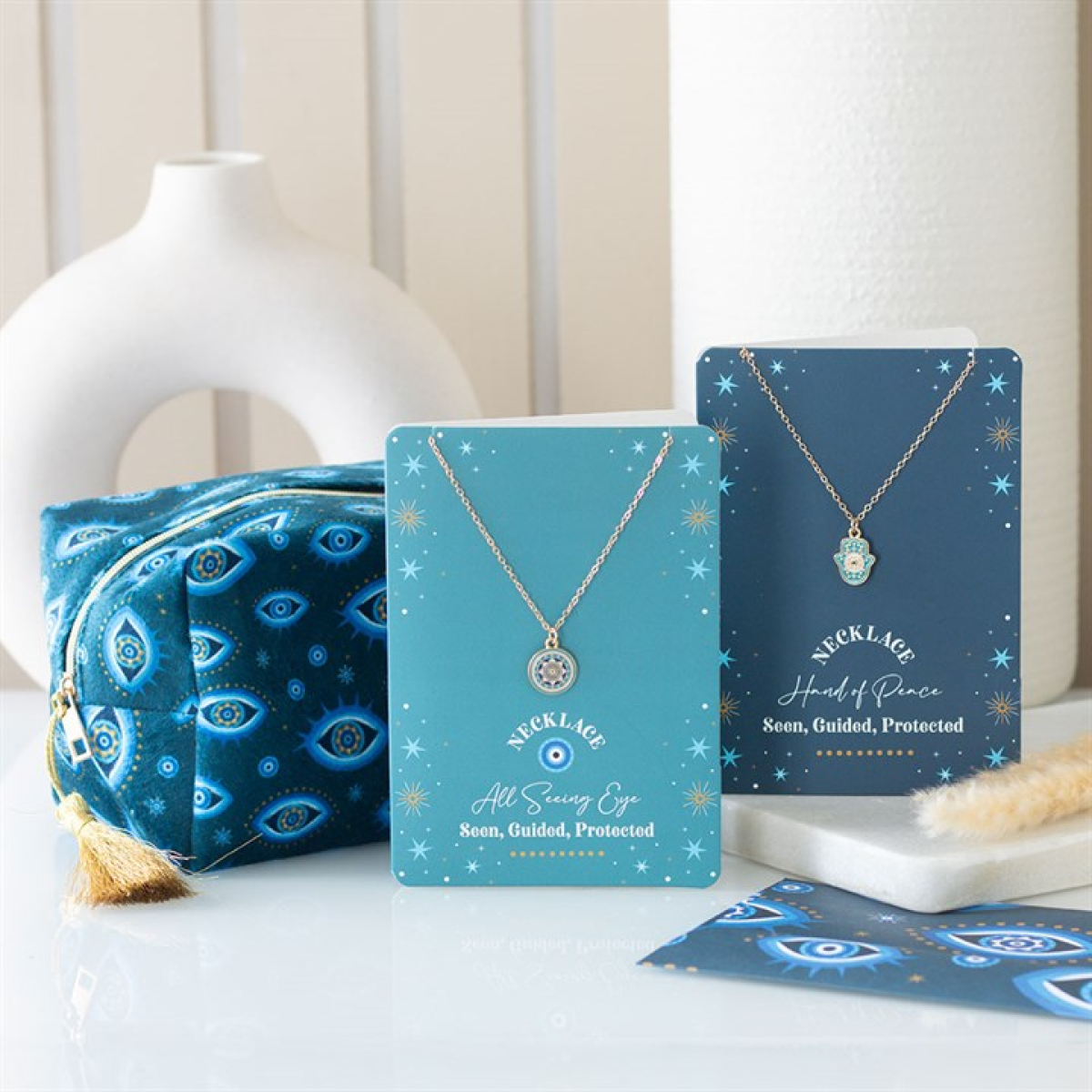 'All Seeing Eye' Velvet Makeup Bag