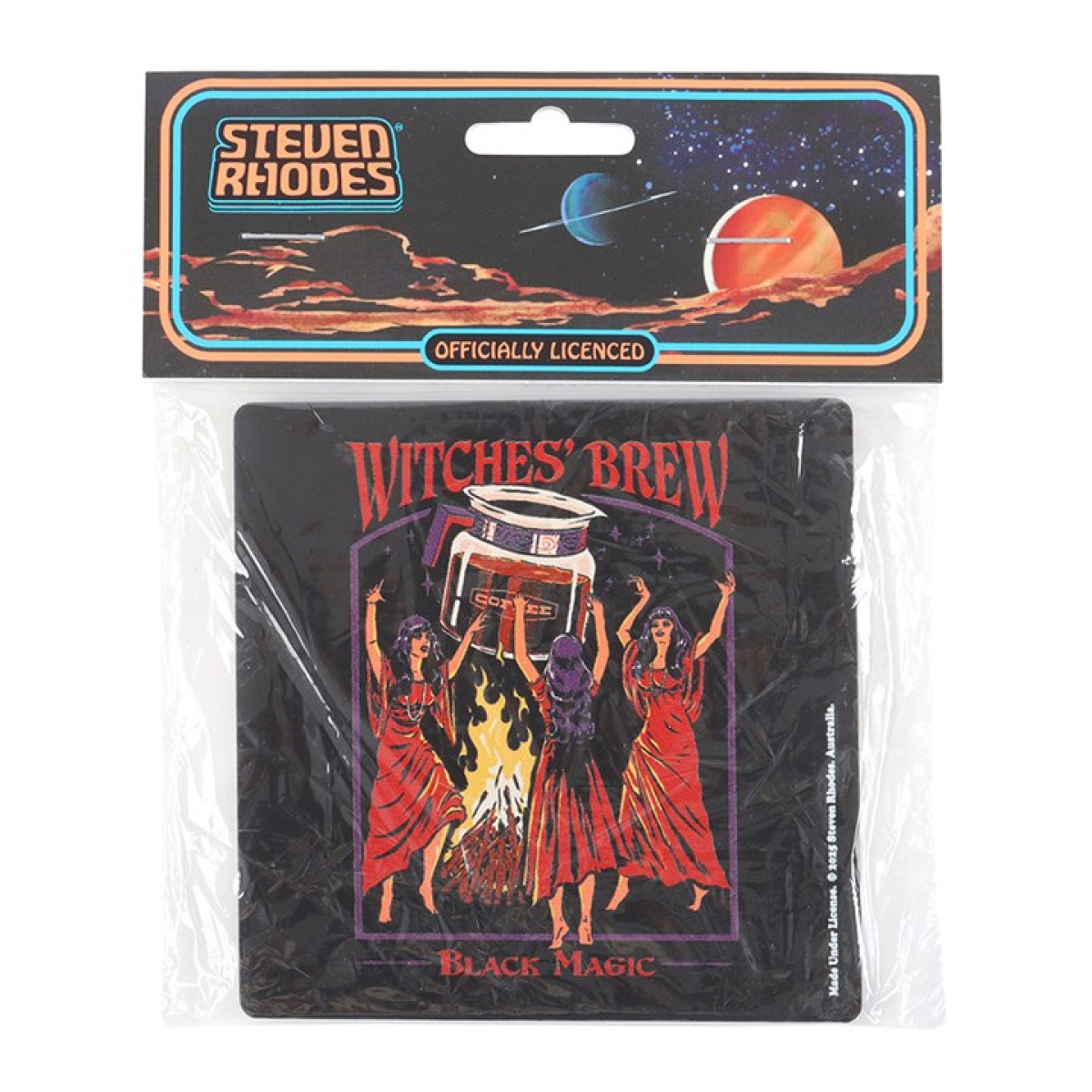 'Witches' Brew' Coaster by Steven Rhodes