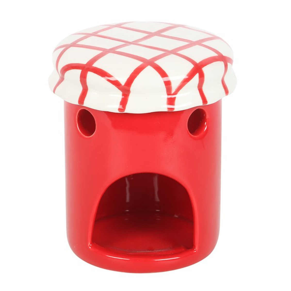 Cherry Jam Jar Wax Melter I Oil Burner