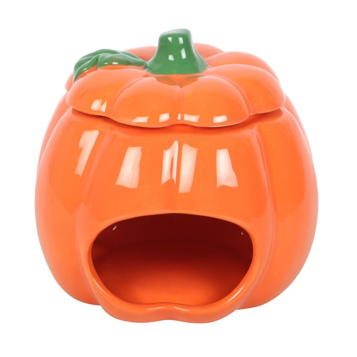 Adorable Pumpkin Ceramic Wax Melter I Oil Burner