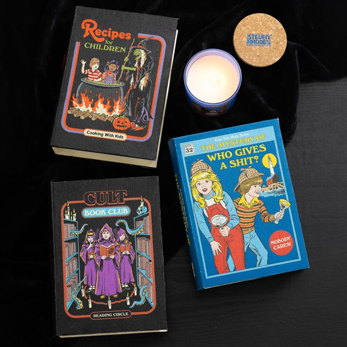 'Recipes for Children' Book Shaped Storage Box ~ Steven Rhodes