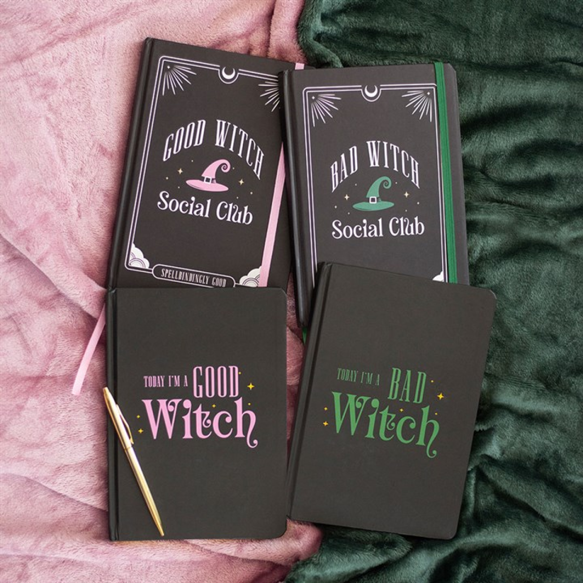 Wicked-Inspired 'Bad Witch Social Club' A5 Notebook