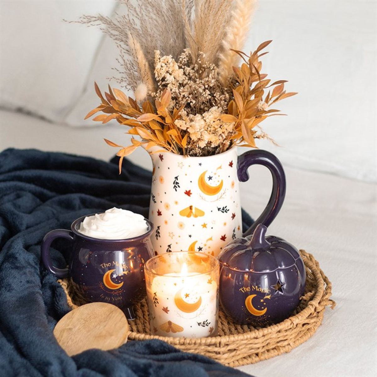 'The Magic Is In You' Pumpkin Wax Melter I Oil Burner