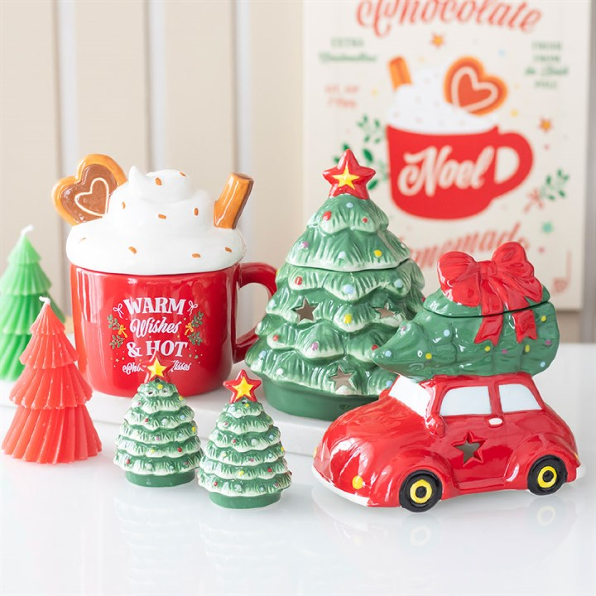 Nostalgic Christmas Tree Wax Melter I Oil Burner