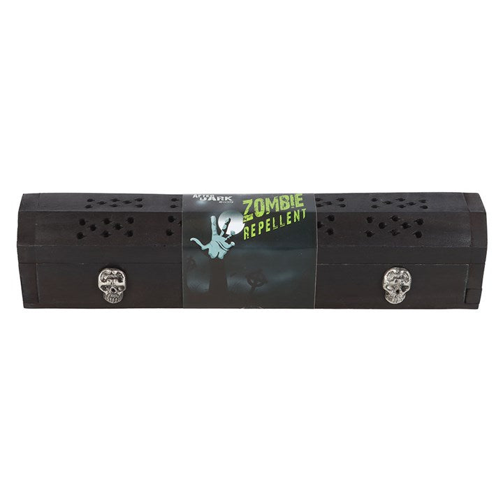 'Zombie Repellent' Incense Sticks, Holder & Storage Box ~ Gift Set