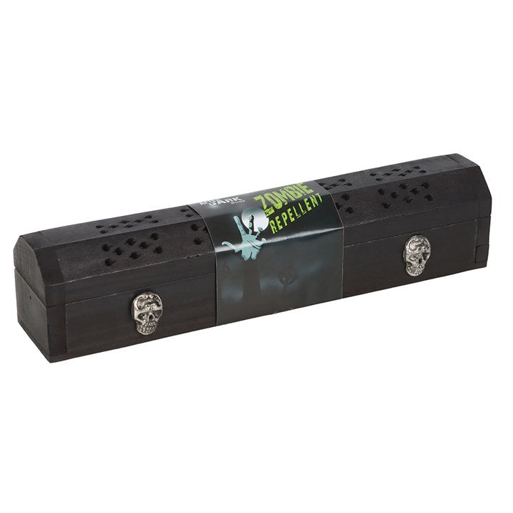 'Zombie Repellent' Incense Sticks, Holder & Storage Box ~ Gift Set