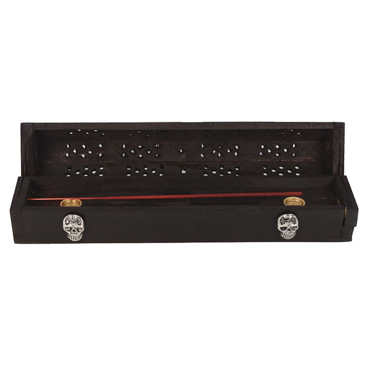 'Go Away Evil' Incense Sticks, Holder & Storage Box ~ Gift Set