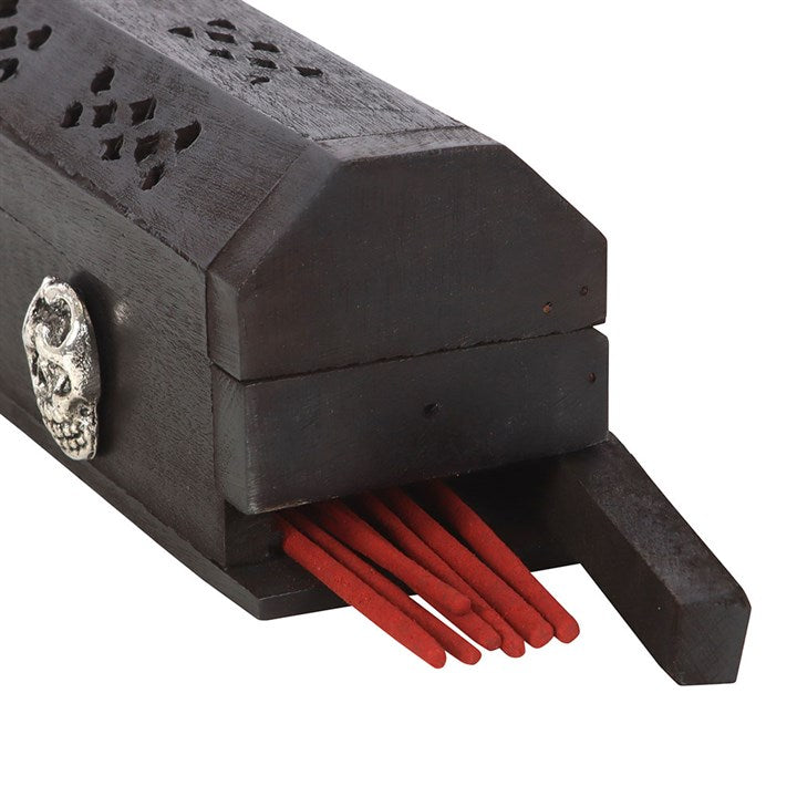 'Go Away Evil' Incense Sticks, Holder & Storage Box ~ Gift Set