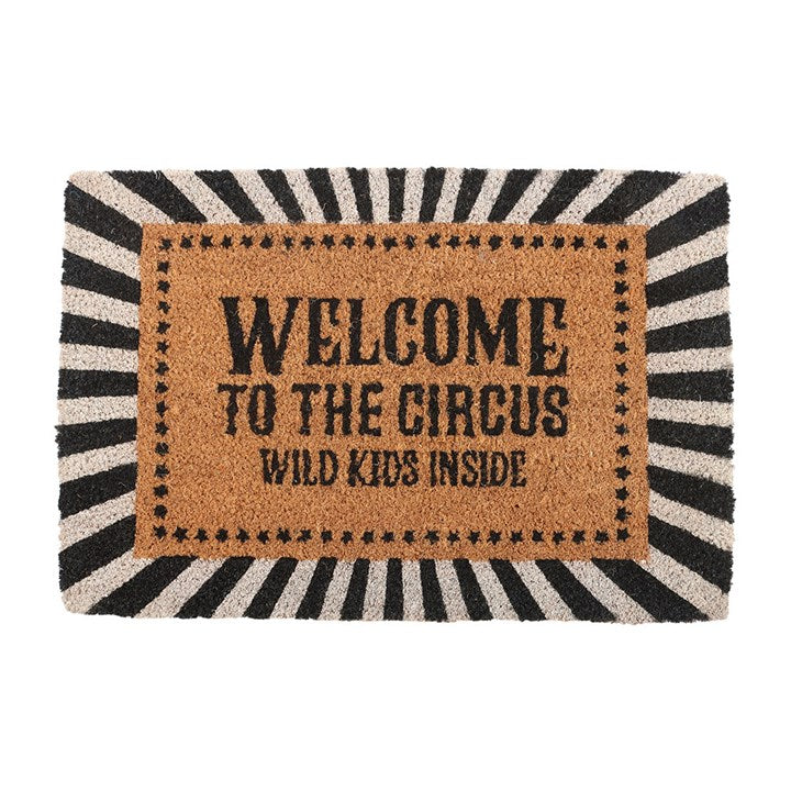 'Welcome to the Circus' Doormat