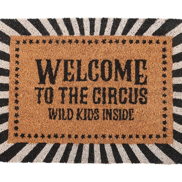 'Welcome to the Circus' Doormat