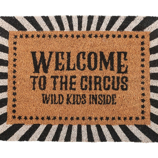 'Welcome to the Circus' Doormat
