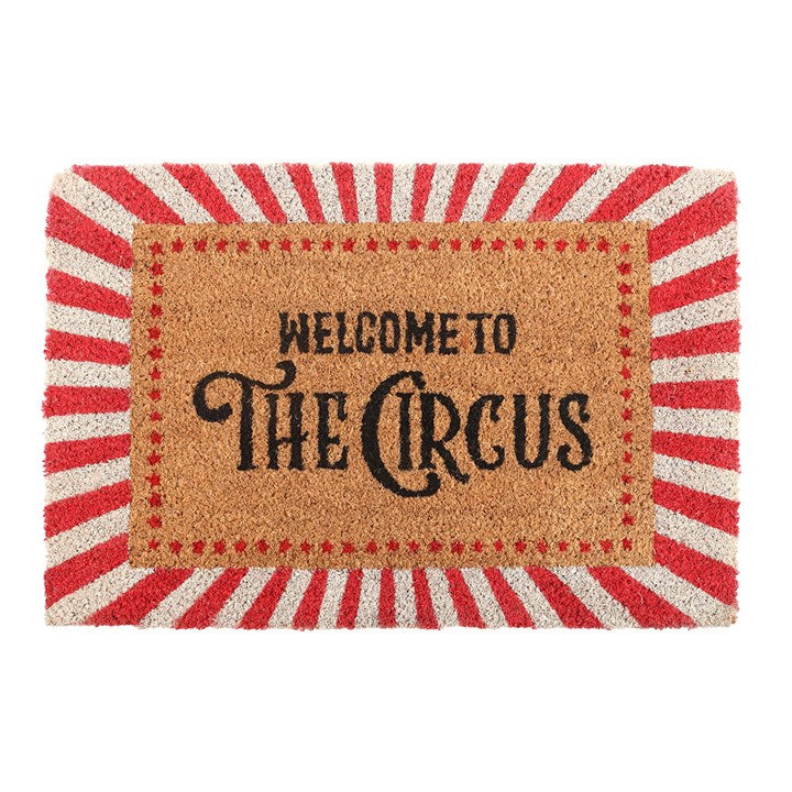 Welcome to the Circus' (red) Doormat