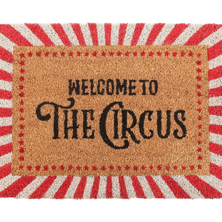 Welcome to the Circus' (red) Doormat