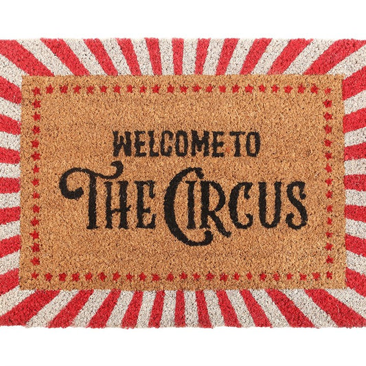 Welcome to the Circus' (red) Doormat
