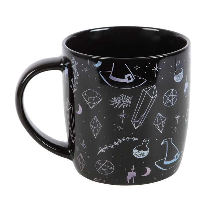 'Crystal Witch' Print Ceramic Mug