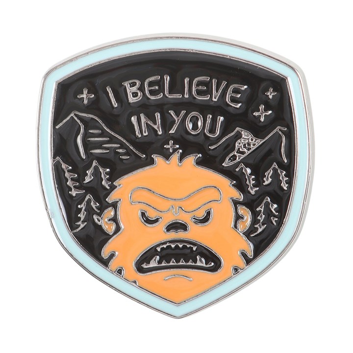 Bigfoot Enamel Pin
