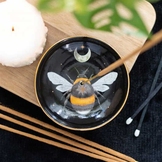 'Forest Bee' Incense Dish for Sticks + Cones