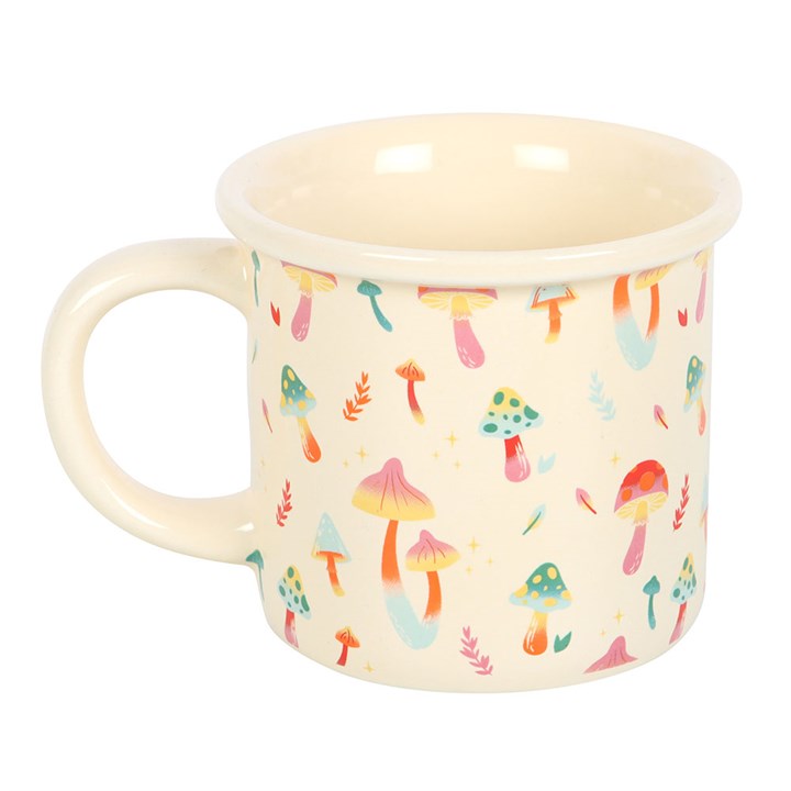 'Funky Fungi' Mushroom Print Mug