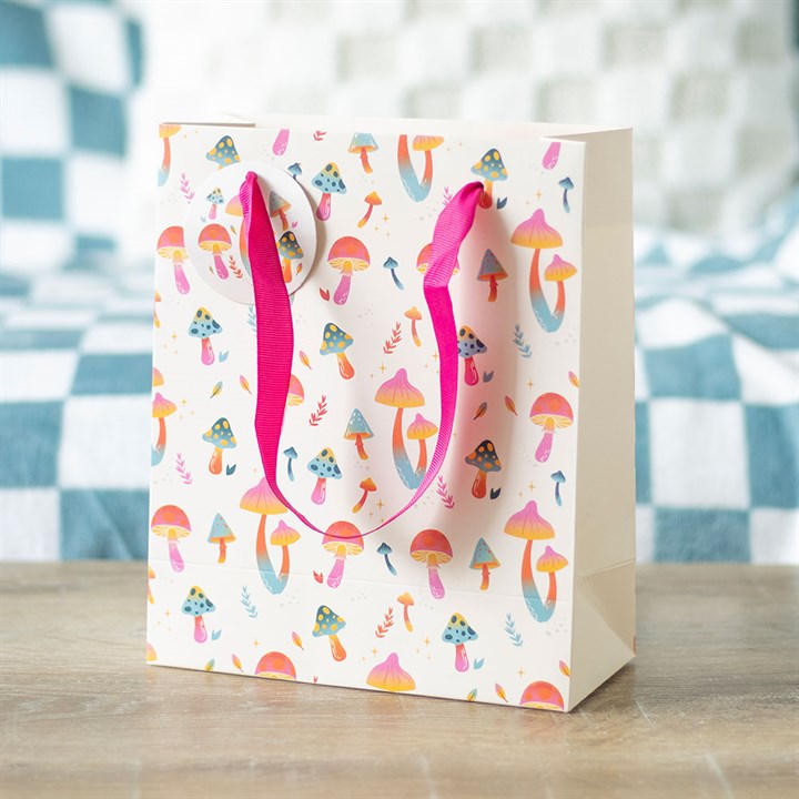 23cm Medium 'Funky Fungi' Gift Bag