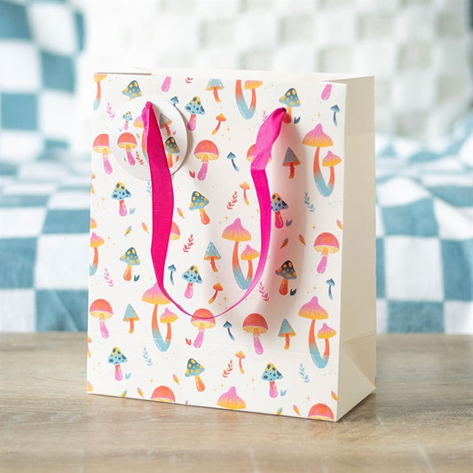23cm Medium 'Funky Fungi' Gift Bag
