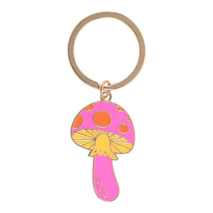 'Funky Fungi' Mushroom Keyring