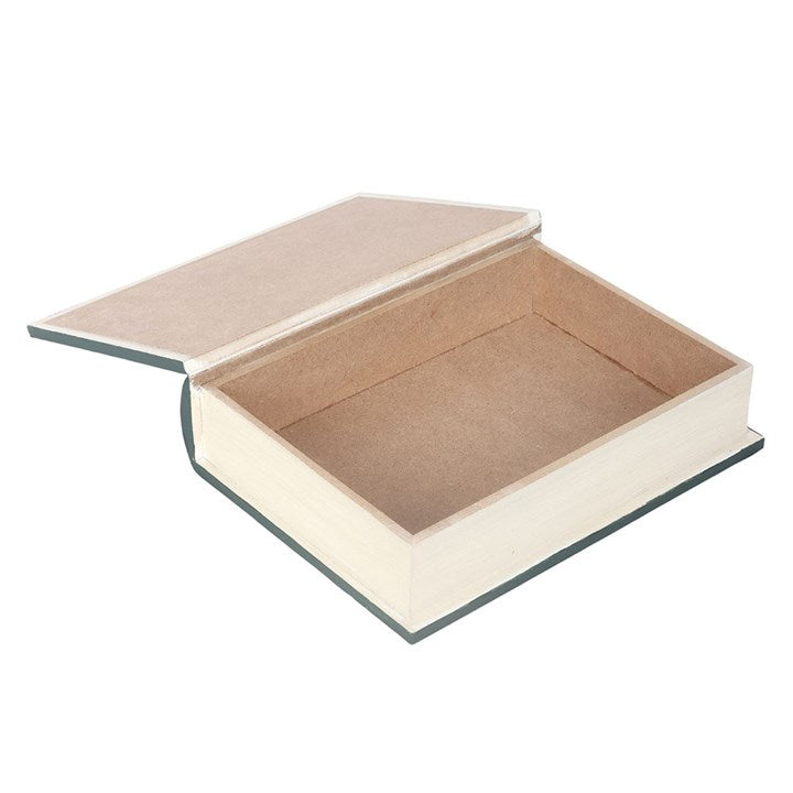 'Green Witch' Book Shaped Storage Box