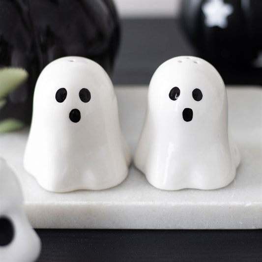 'Hey Boo' Salt and Pepper Shakers