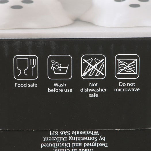 'Hey Boo' Salt and Pepper Shakers