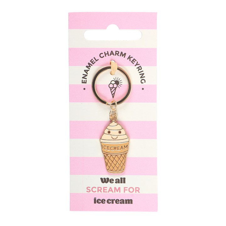 'We All Scream for Ice-cream' Keyring