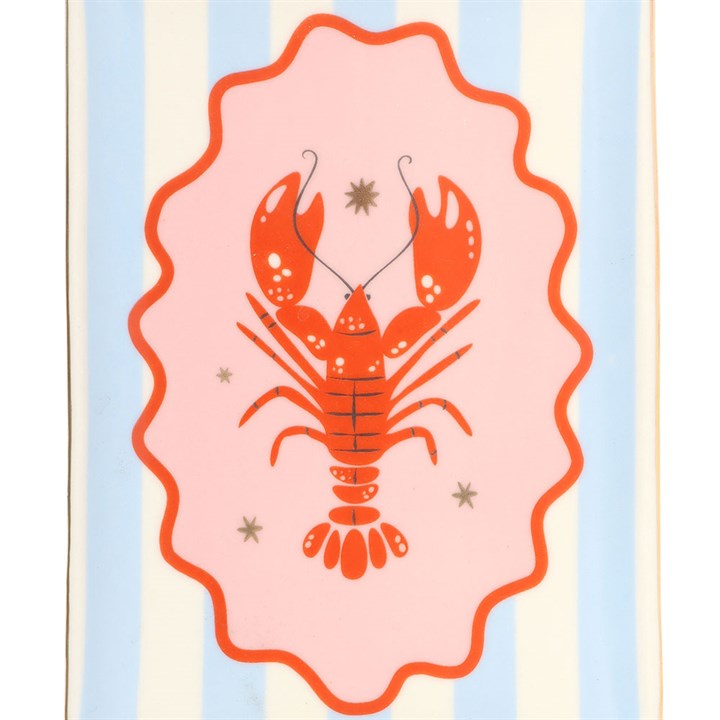 Striped Lobster Trinket Dish