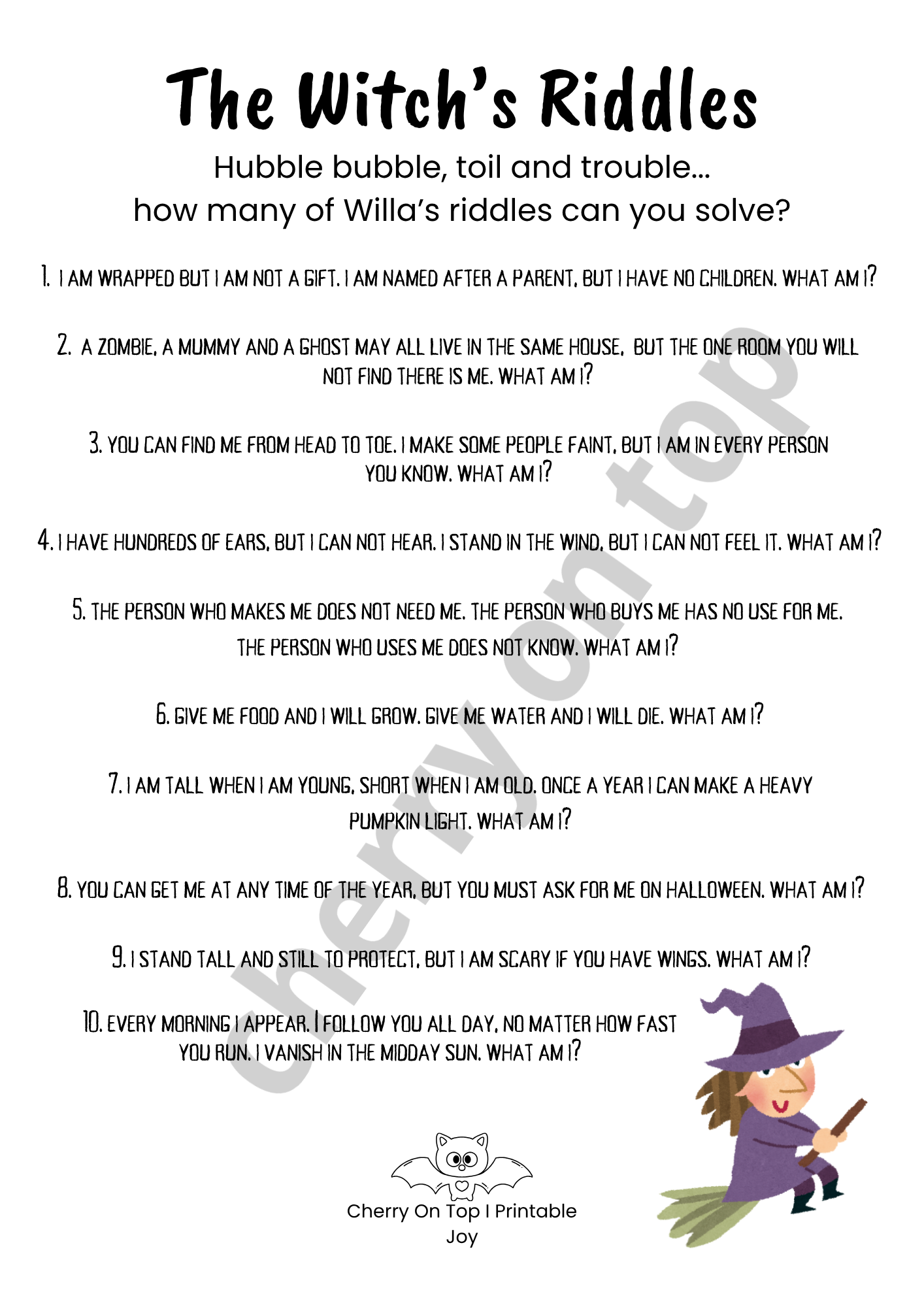 Halloween Older Ghouls Bundle: 8-12 years I Games & Activities I Instant Download