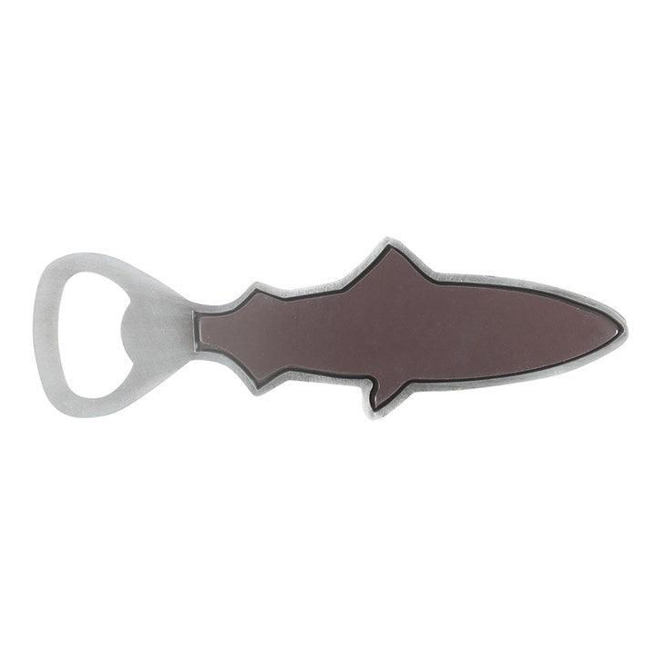 sardine-shaped metal bottle opener