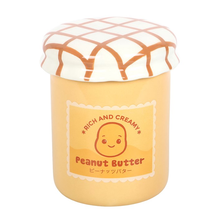 Kawaii style ceramic peanut butter wax melter and oil burner.
