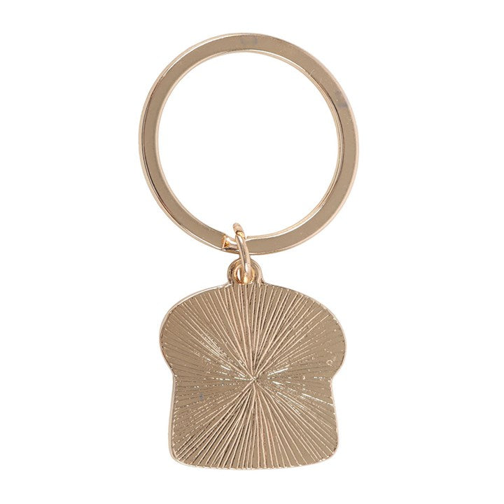 Kawaii style peanut butter and jelly BFF keyring set.