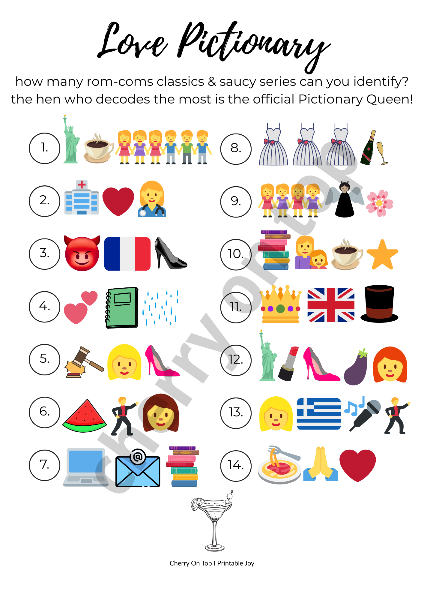 EXTENDED Hen Party Bundle I CLASSY Edition I Original Hen Party Games + inclusive bonus sheets I Instant Download