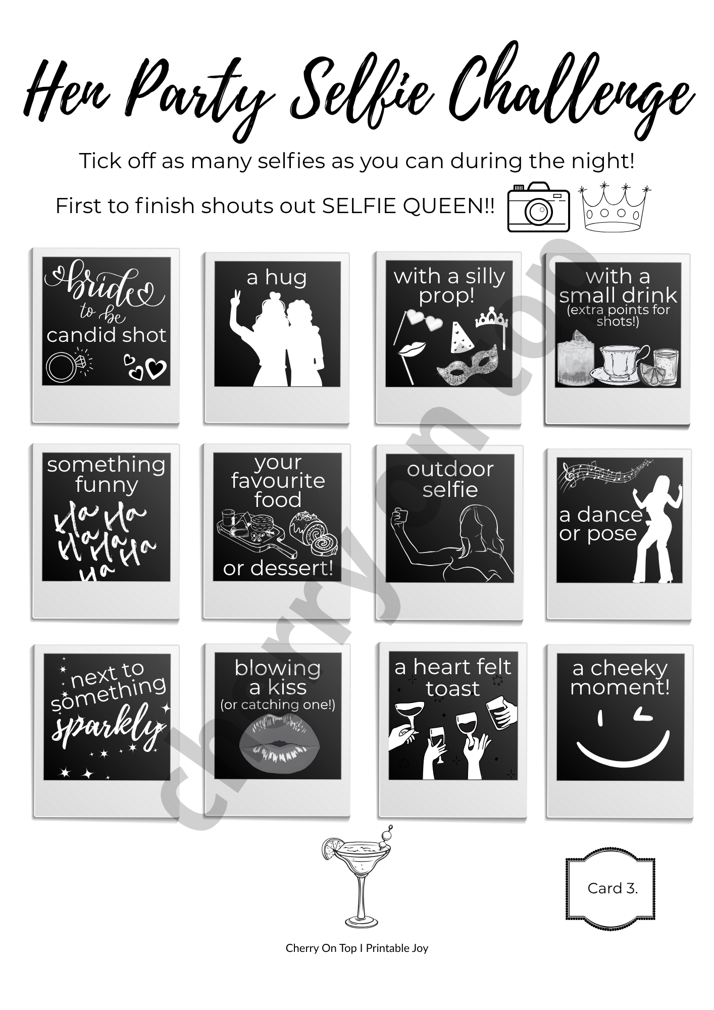 EXTENDED Hen Party Bundle I CHEEKY Edition I Original Hen Party Games + inclusive bonus sheets I Instant Download