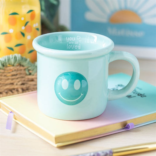 'You Are So Loved' Happy Face Mug