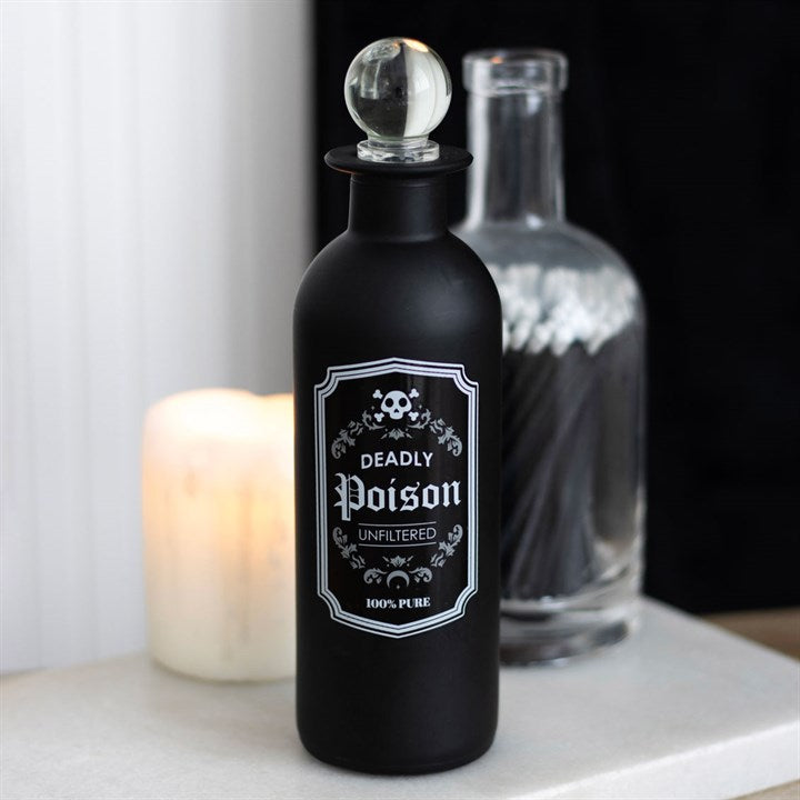'Deadly Poison' Glass Bottle