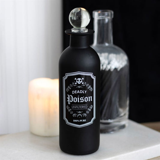 'Deadly Poison' Glass Bottle