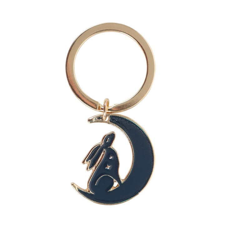 'Midnight Hare' Keyring