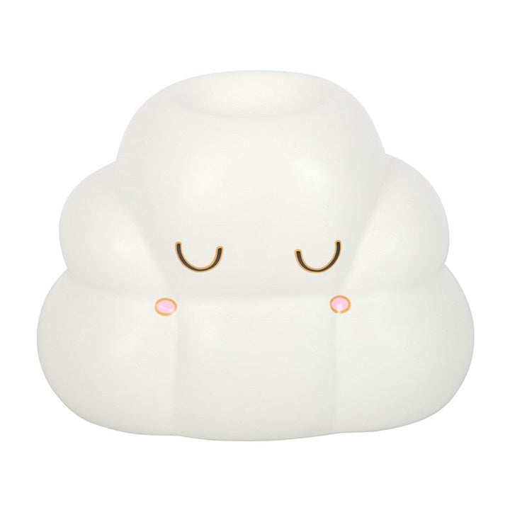 Kawaii inspired cloud shaped wax melter and oil burner.