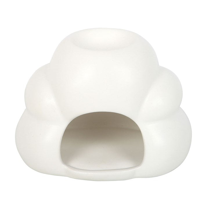 Kawaii inspired cloud shaped wax melter and oil burner.