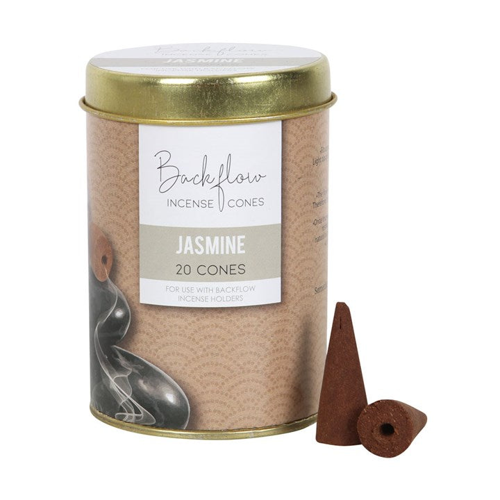 Elements Jasmine Jumbo Backflow Cones ~ Bundle